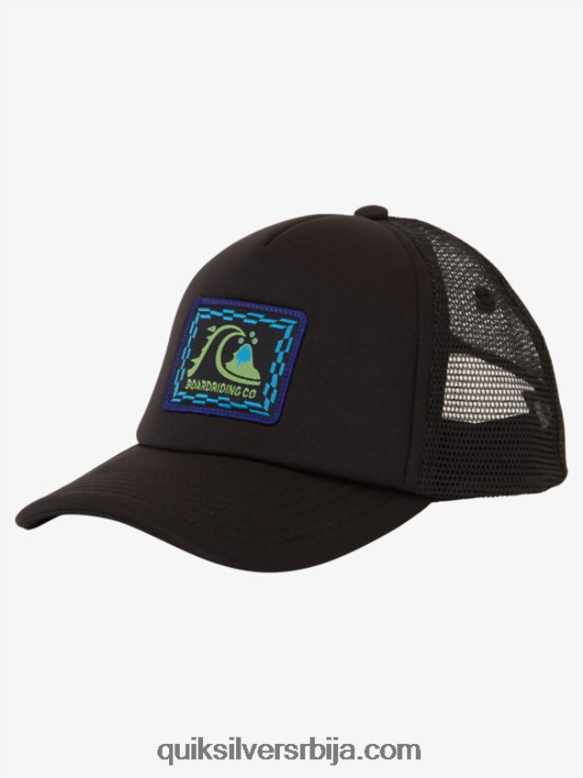 децаци Quiksilver 2-7 снеаки пеак камионски шешир црн Z824VN1891