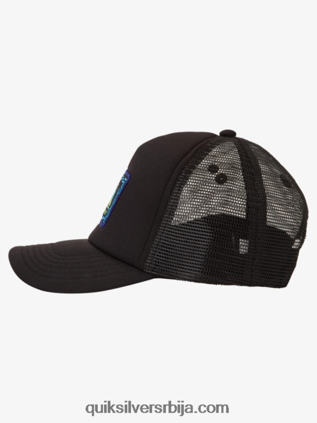 децаци Quiksilver 2-7 снеаки пеак камионски шешир црн Z824VN1891