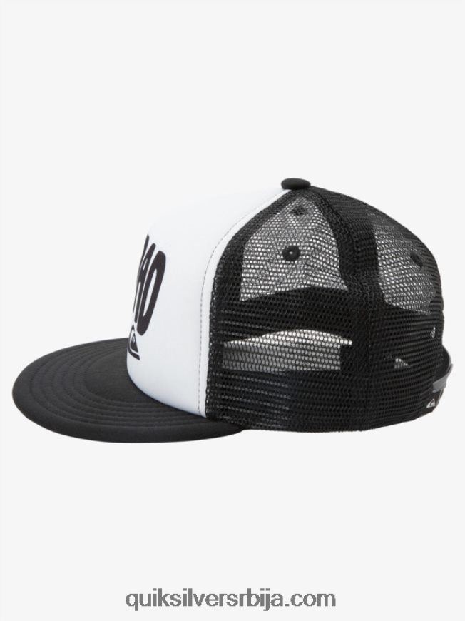 децаци Quiksilver 2-7 градски херој камионски шешир бео Z824VN2036