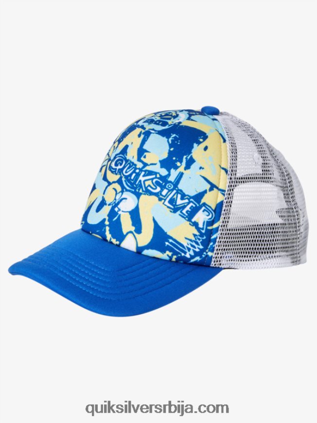 децаци Quiksilver 2-7 буззард цооп камионски шешир сноркел блуе Z824VN2205