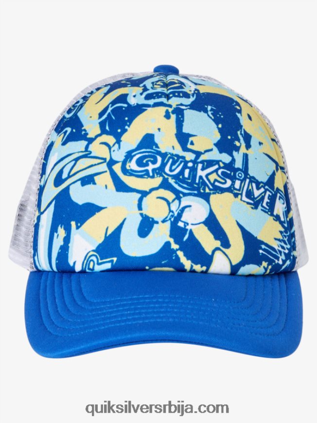 децаци Quiksilver 2-7 буззард цооп камионски шешир сноркел блуе Z824VN2205