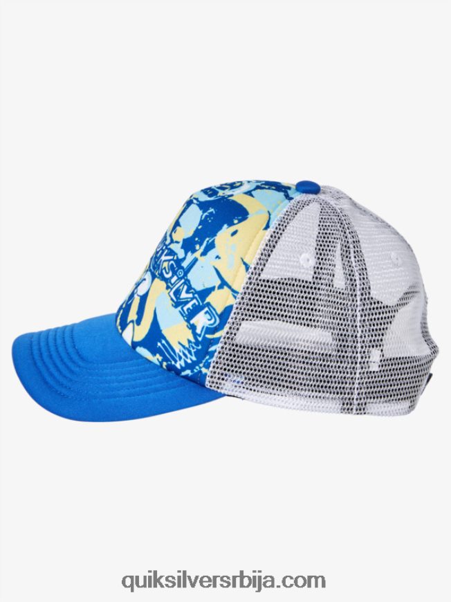 децаци Quiksilver 2-7 буззард цооп камионски шешир сноркел блуе Z824VN2205