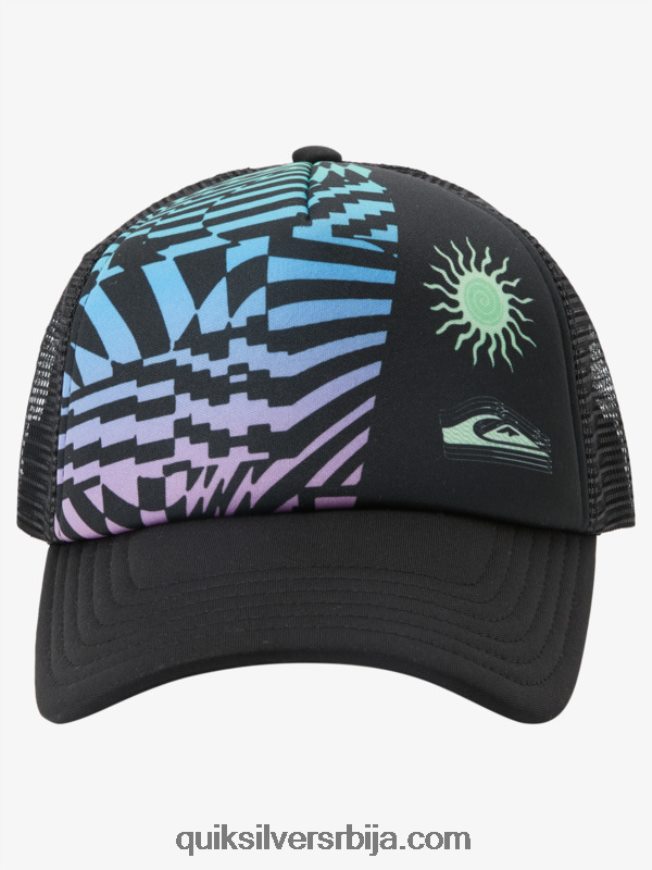 децаци Quiksilver 8-16 магпие цооп снапбацк шешир црн Z824VN1929