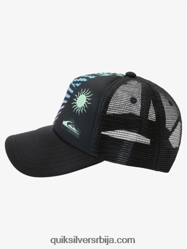 децаци Quiksilver 8-16 магпие цооп снапбацк шешир црн Z824VN1929