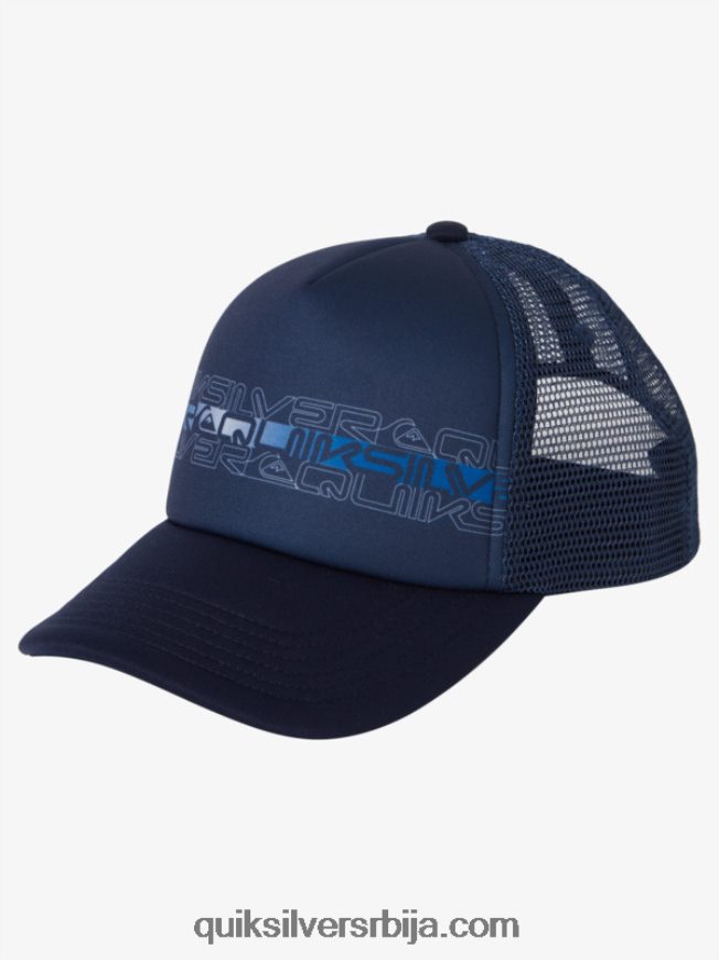 децаци Quiksilver 8-16 буззард цооп камионски шешир поноћна морнарица Z824VN2043