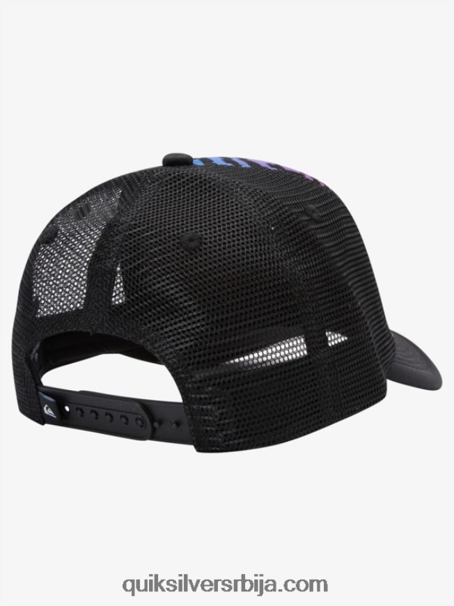 децаци Quiksilver 8-16 буззард цооп камионски шешир ватрени корал Z824VN2044