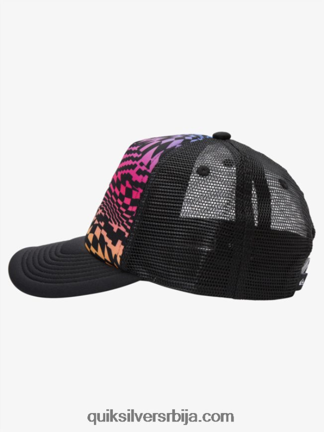 децаци Quiksilver 8-16 буззард цооп камионски шешир ватрени корал Z824VN2044