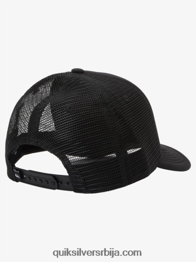 децаци Quiksilver 8-16 снеаки пеак снапбацк шешир црн Z824VN2045