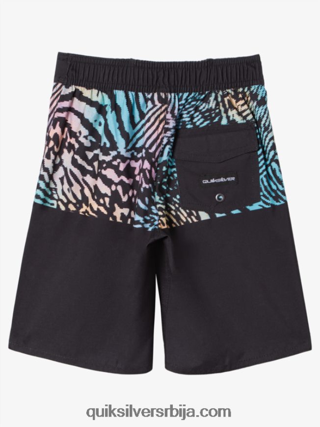 децаци Quiksilver 2-7 свакодневна подела 14 шорц за даску црн Z824VN1893