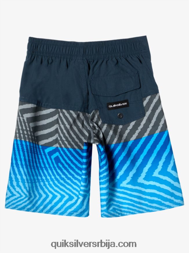 децаци Quiksilver 2-7 свакодневних панела 14 шорц поноћна морнарица Z824VN1898
