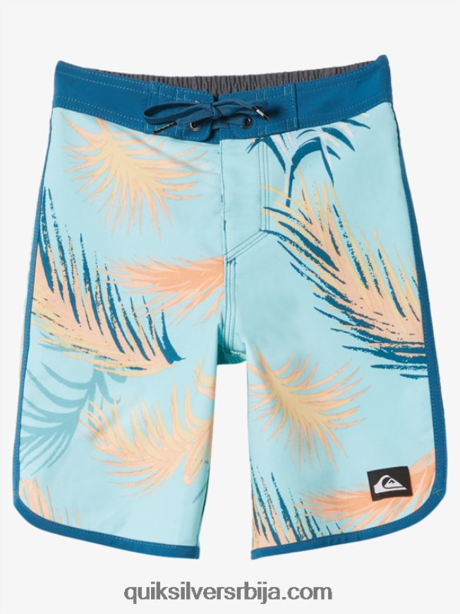децаци Quiksilver 2-7 сурфсилк сцаллоп 14 боардсхортс мароканско плаво Z824VN2038