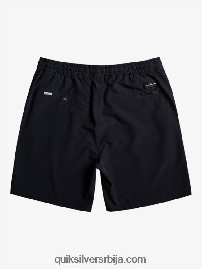 децаци Quiksilver 2-7 океанских еластичних 14 амфибијских хлачица за даску црн Z824VN2055