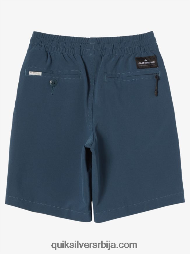 децаци Quiksilver 2-7 океанских еластичних 14 амфибијских хлачица за даску поноћна морнарица Z824VN2056