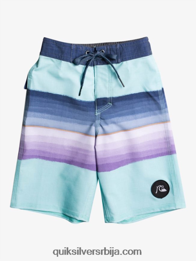 децаци Quiksilver 2-7 сурфсилк смола нијанса 14 боардсхорт анђео плави Z824VN2242