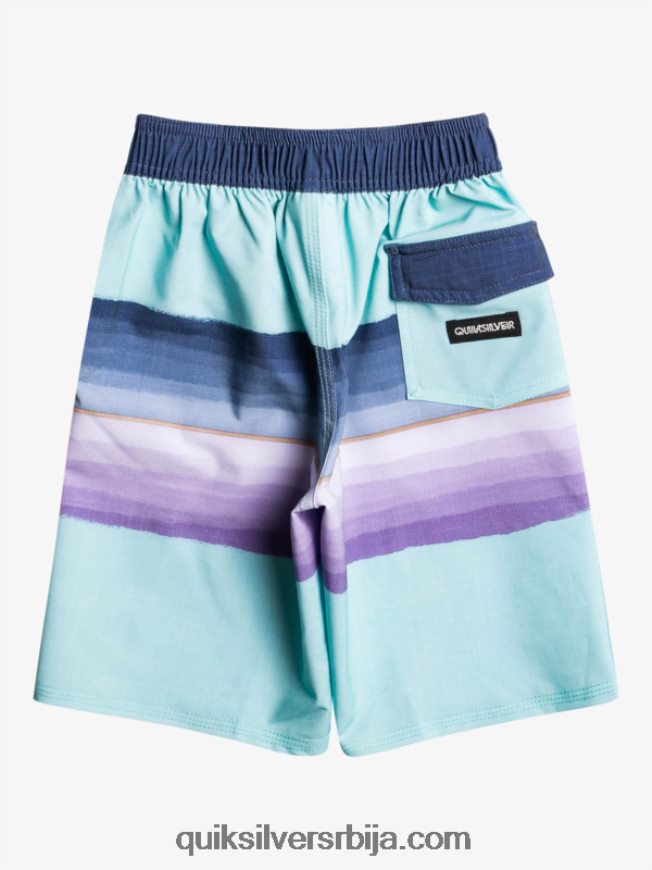 децаци Quiksilver 2-7 сурфсилк смола нијанса 14 боардсхорт анђео плави Z824VN2242