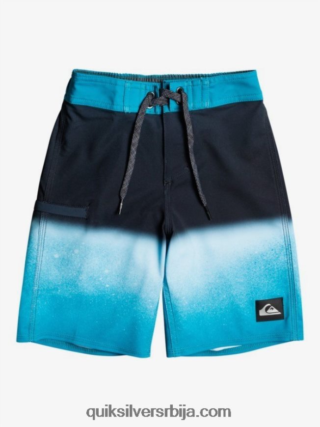 децаци Quiksilver 2-7 сурфсилк плоча 14 рециклираних шортсова фјорд блуе Z824VN2335