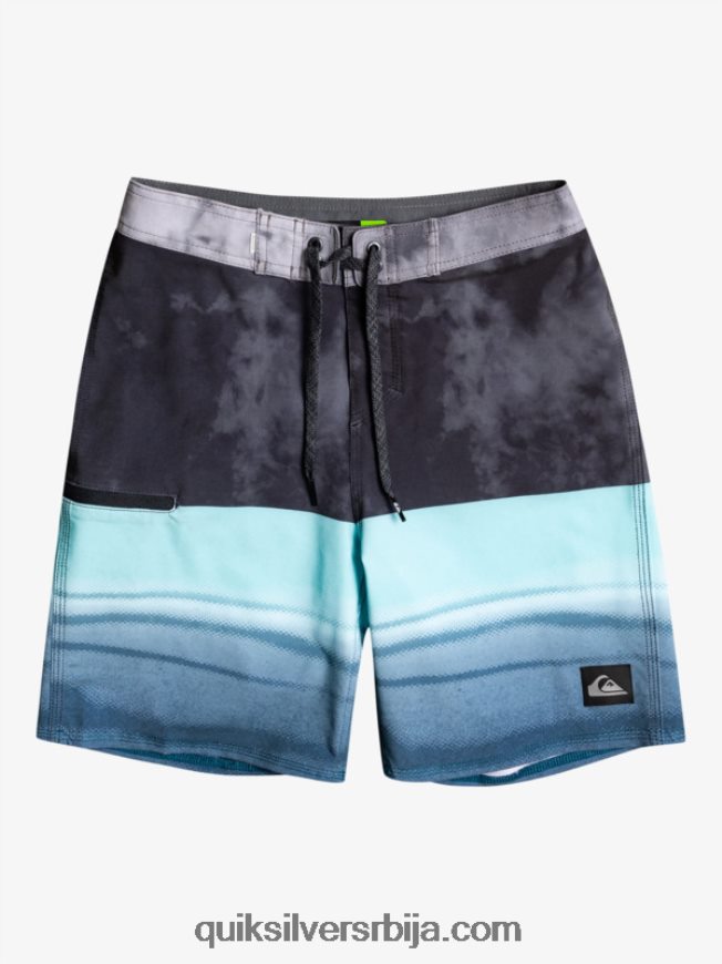 децаци Quiksilver 8-16 сурфсилк пет-0 17 боардсхортс црн Z824VN2298