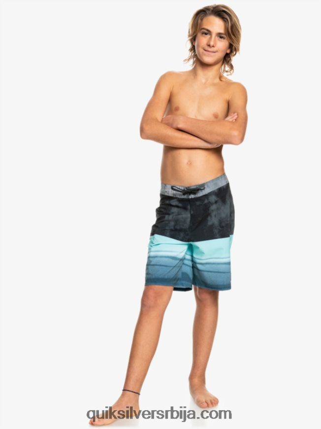 децаци Quiksilver 8-16 сурфсилк пет-0 17 боардсхортс црн Z824VN2298