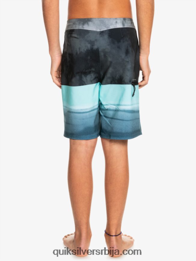 децаци Quiksilver 8-16 сурфсилк пет-0 17 боардсхортс црн Z824VN2298