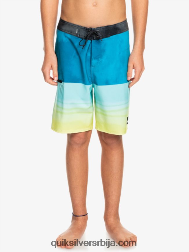 децаци Quiksilver 8-16 сурфсилк пет-0 17 боардсхортс морска лука Z824VN2299