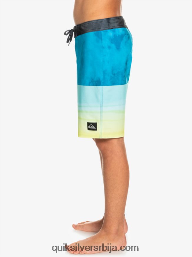 децаци Quiksilver 8-16 сурфсилк пет-0 17 боардсхортс морска лука Z824VN2299