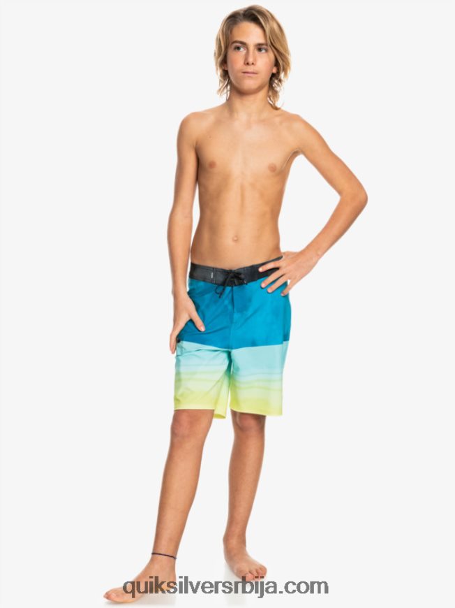децаци Quiksilver 8-16 сурфсилк пет-0 17 боардсхортс морска лука Z824VN2299