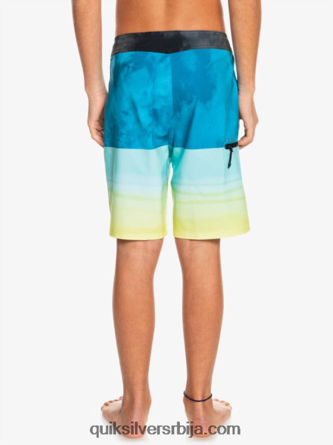 децаци Quiksilver 8-16 сурфсилк пет-0 17 боардсхортс морска лука Z824VN2299