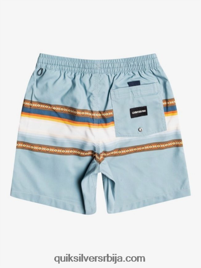 децаци Quiksilver 8-16 сунце избледело 15 рециклираних волеја цитадела плава Z824VN2320