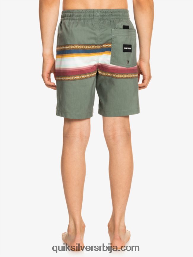 децаци Quiksilver 8-16 сунце избледело 15 рециклираних волеја Мајчина душица Z824VN2321