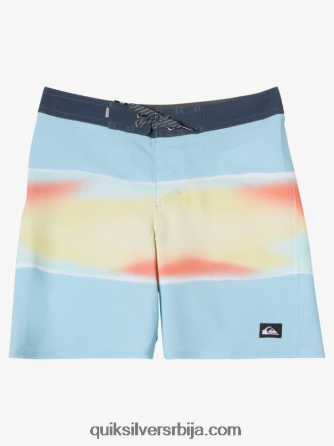 децаци Quiksilver 8-16 сурфсилк аир брусх 16 шорц за даску небеско плаветнило Z824VN2190
