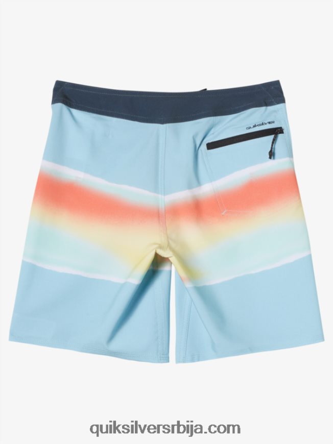 децаци Quiksilver 8-16 сурфсилк аир брусх 16 шорц за даску небеско плаветнило Z824VN2190