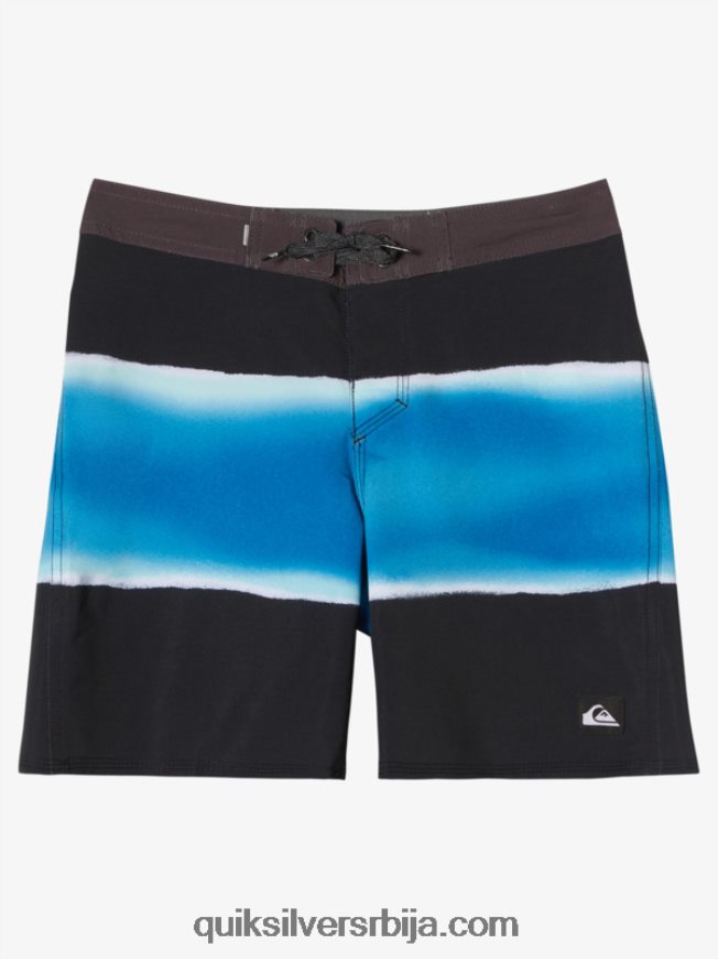 децаци Quiksilver 8-16 сурфсилк аир брусх 16 шорц за даску црн Z824VN2191