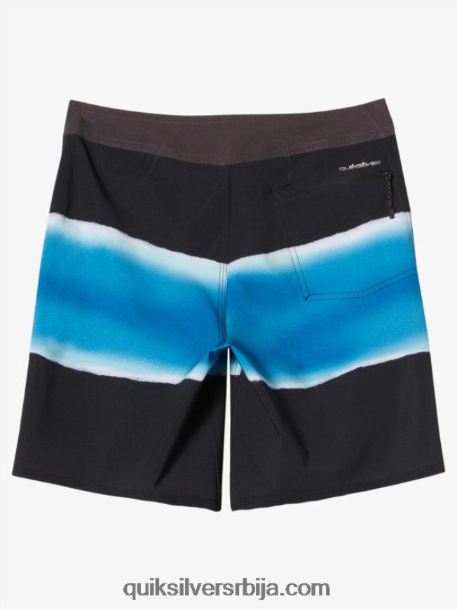 децаци Quiksilver 8-16 сурфсилк аир брусх 16 шорц за даску црн Z824VN2191