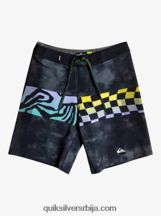 децаци Quiksilver 8-16 хигхлите арцх итх 16 боардсхорт базен зелен Z824VN2323