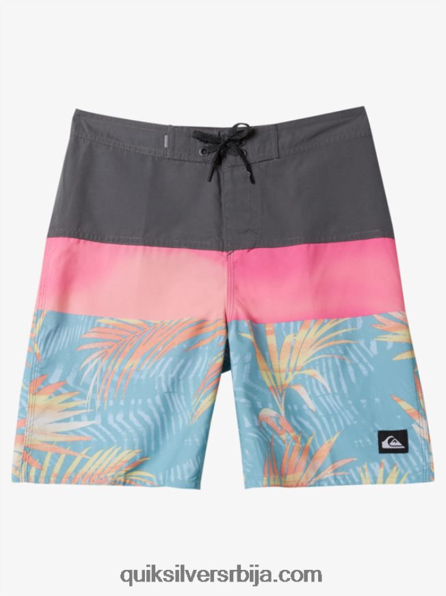 децаци Quiksilver 8-16 свакодневни панел 17 боардсхортс гвоздена капија Z824VN1905
