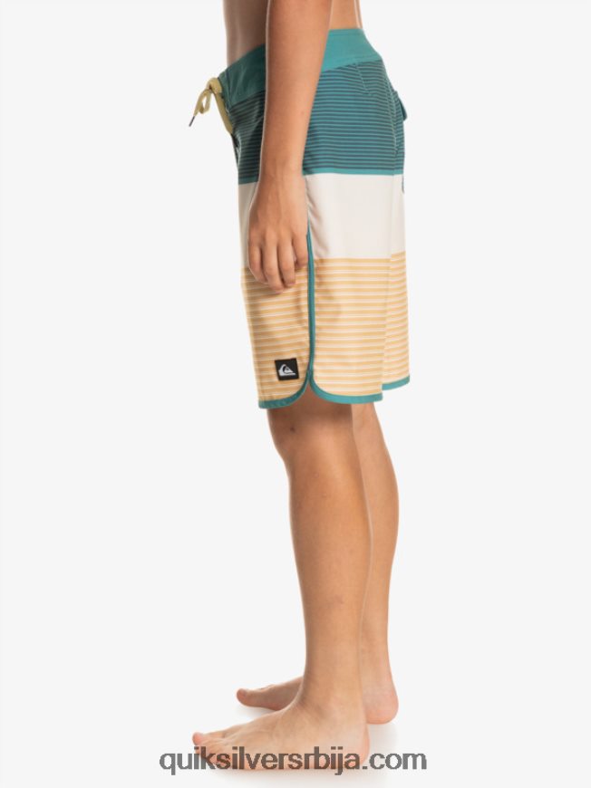 децаци Quiksilver 8-16 сурфсилк тихуана 17 боардсхортс пшеница Z824VN1985