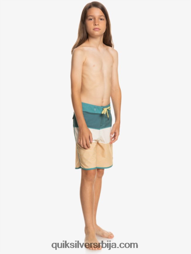 децаци Quiksilver 8-16 сурфсилк тихуана 17 боардсхортс пшеница Z824VN1985