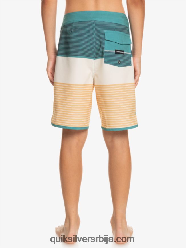 децаци Quiksilver 8-16 сурфсилк тихуана 17 боардсхортс пшеница Z824VN1985