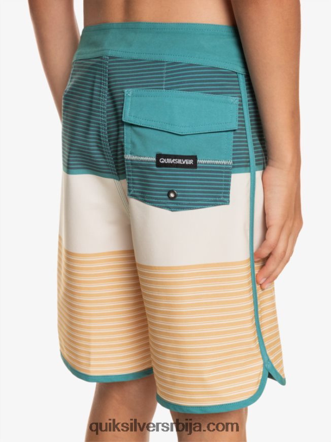 децаци Quiksilver 8-16 сурфсилк тихуана 17 боардсхортс пшеница Z824VN1985