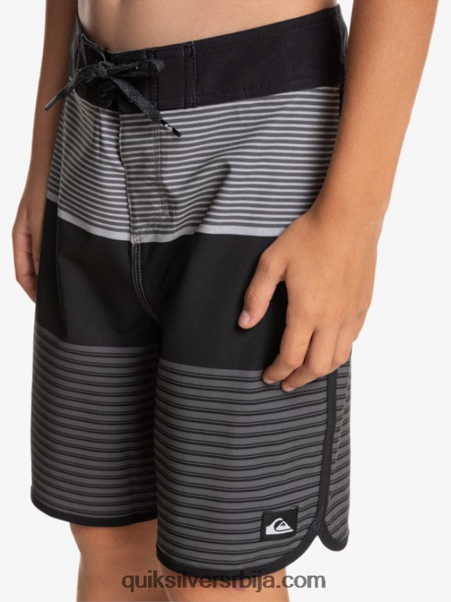 децаци Quiksilver 8-16 сурфсилк тихуана 17 боардсхортс црн Z824VN1987