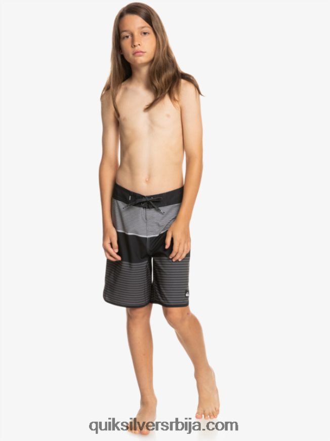 децаци Quiksilver 8-16 сурфсилк тихуана 17 боардсхортс црн Z824VN1987