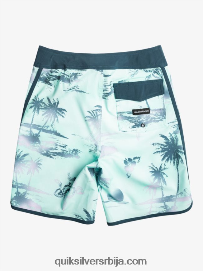 децаци Quiksilver 8-16 сурфсилк сцаллоп 17 боардсхортс стакло за плажу Z824VN2020
