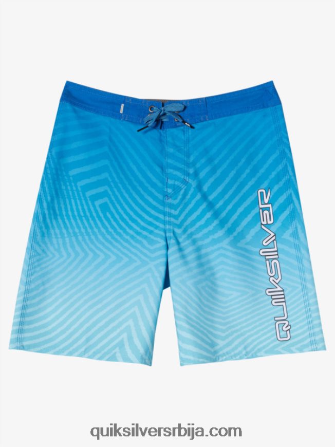 децаци Quiksilver 8-16 свакодневних варп фаде 17 шортсова сноркел блуе Z824VN2165