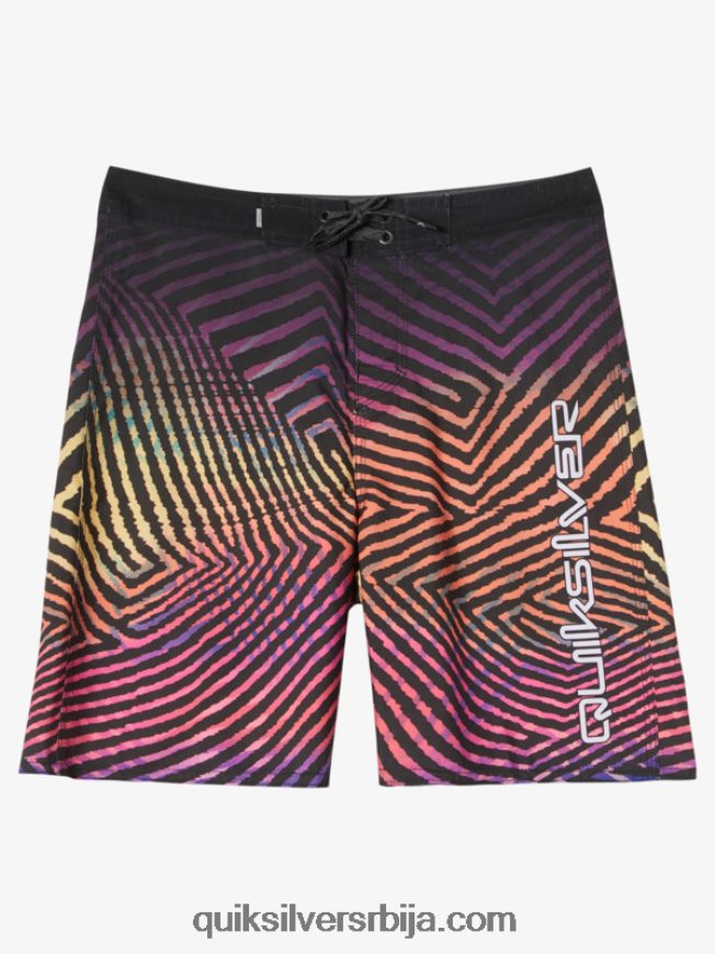 децаци Quiksilver 8-16 свакодневних варп фаде 17 шортсова тармац Z824VN2166
