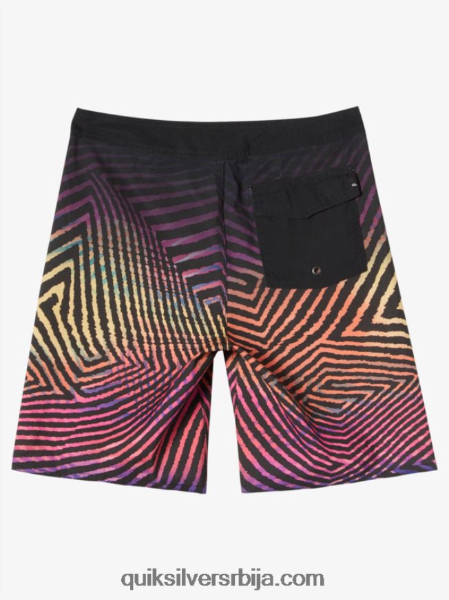 децаци Quiksilver 8-16 свакодневних варп фаде 17 шортсова тармац Z824VN2166