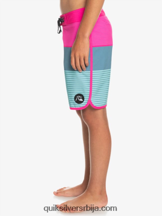 децаци Quiksilver 8-16 сурфсилк тијуана итх 17 боардсхорт пинк гло Z824VN2268