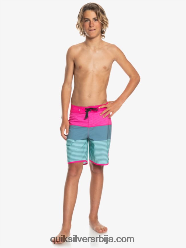 децаци Quiksilver 8-16 сурфсилк тијуана итх 17 боардсхорт пинк гло Z824VN2268