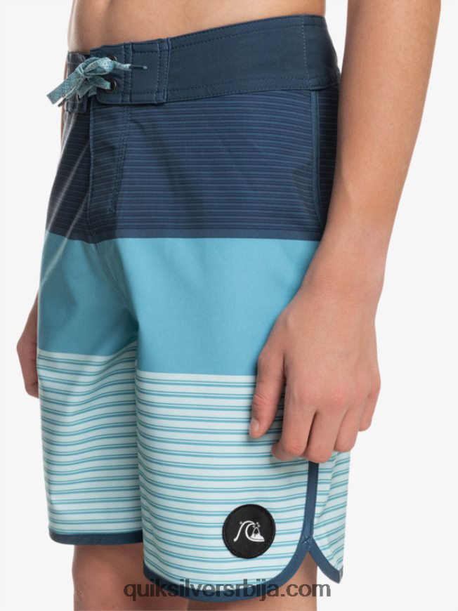 децаци Quiksilver 8-16 сурфсилк тијуана итх 17 боардсхорт инсигниа блуе Z824VN2269