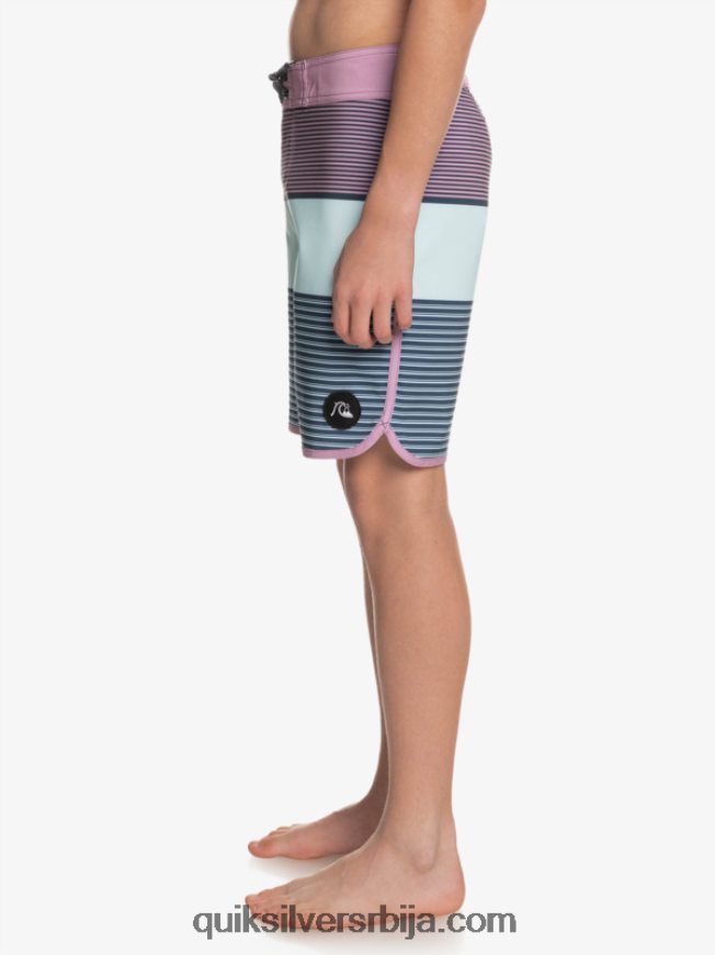 децаци Quiksilver 8-16 сурфсилк тијуана итх 17 боардсхорт прашњава орхидеја Z824VN2270