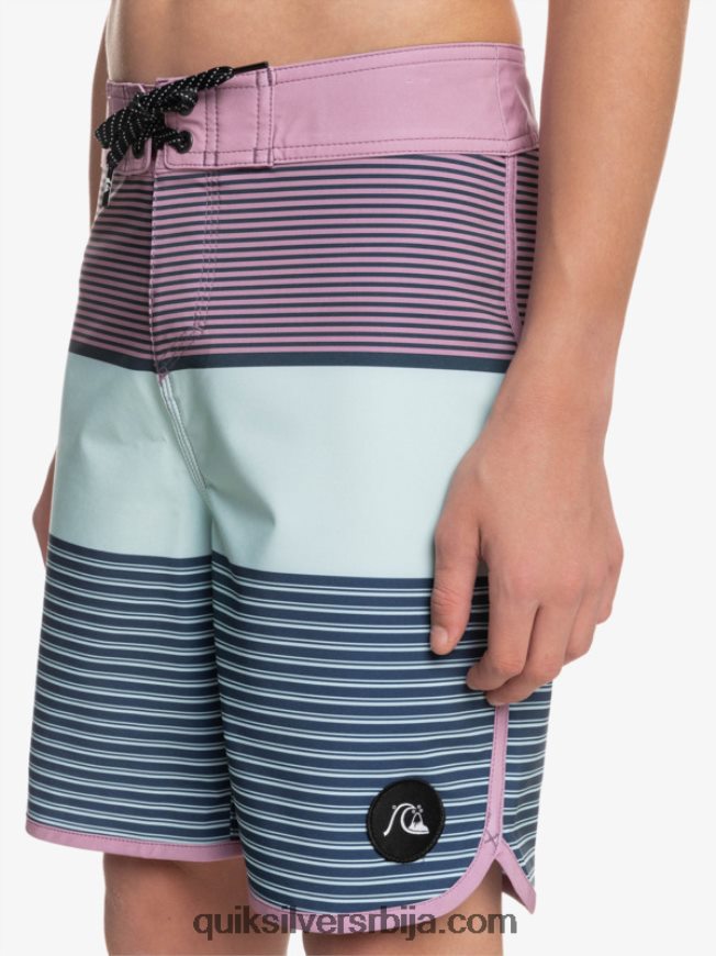 децаци Quiksilver 8-16 сурфсилк тијуана итх 17 боардсхорт прашњава орхидеја Z824VN2270
